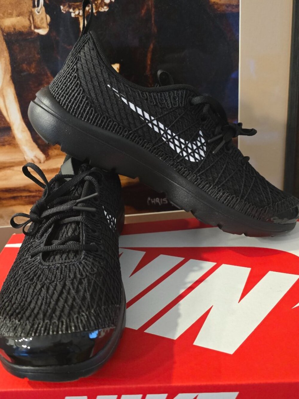 Nike x Comme des Garcons Homme Plus Air Rejuven8 Black White IF0364-001 Sz 9 NEW